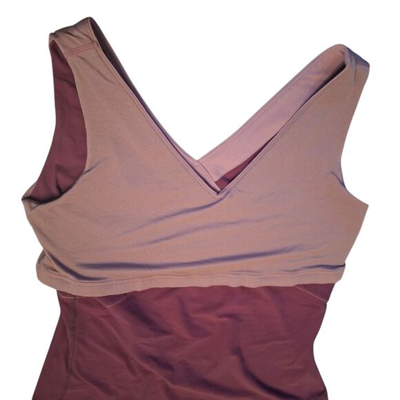 Lululemon Purple and Lilac Tank Top with Built In Bralette M 8 10 EUC - Picture 10 of 12